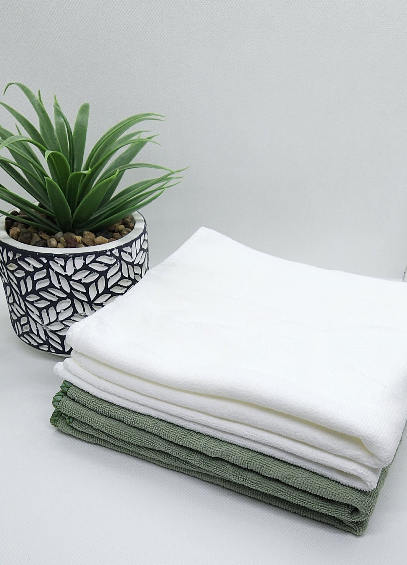 4-pc microfiber face towel