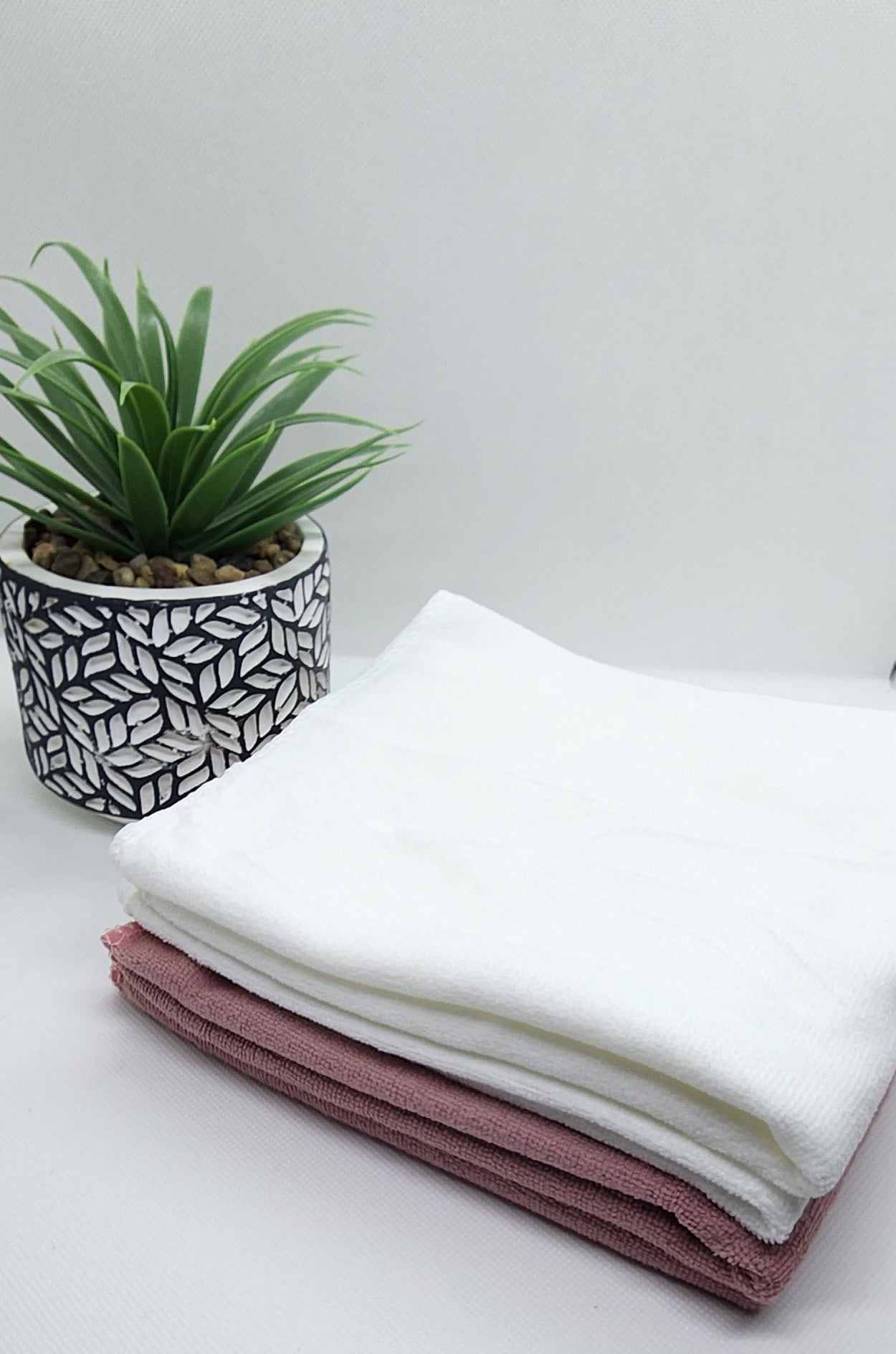 4-pc microfiber face towel