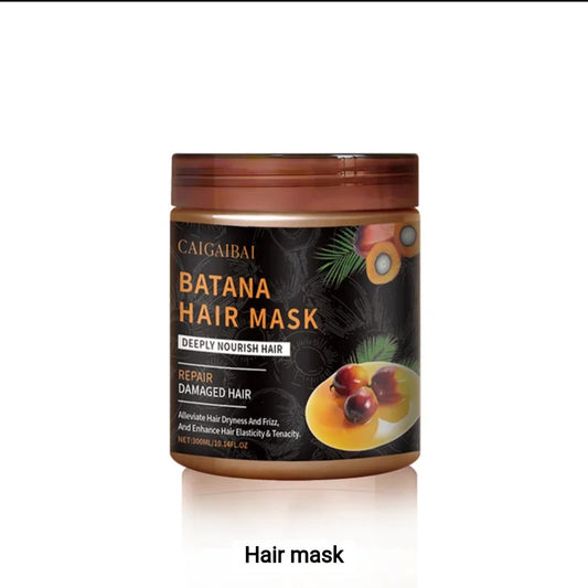 Batana hair mask