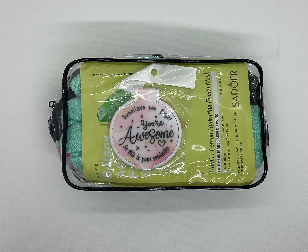 Glow & go mini spa set