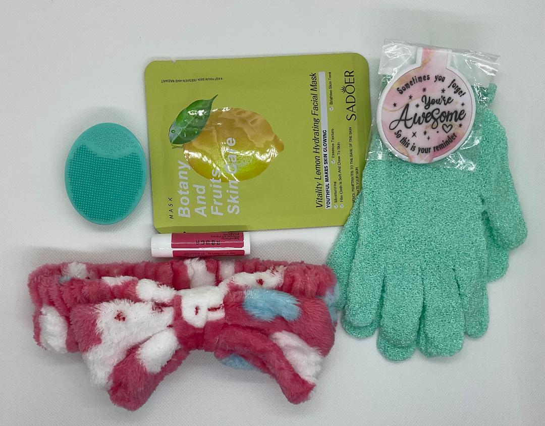 Glow & go mini spa set