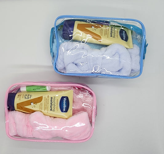 Pure Radiance spa kit-blue