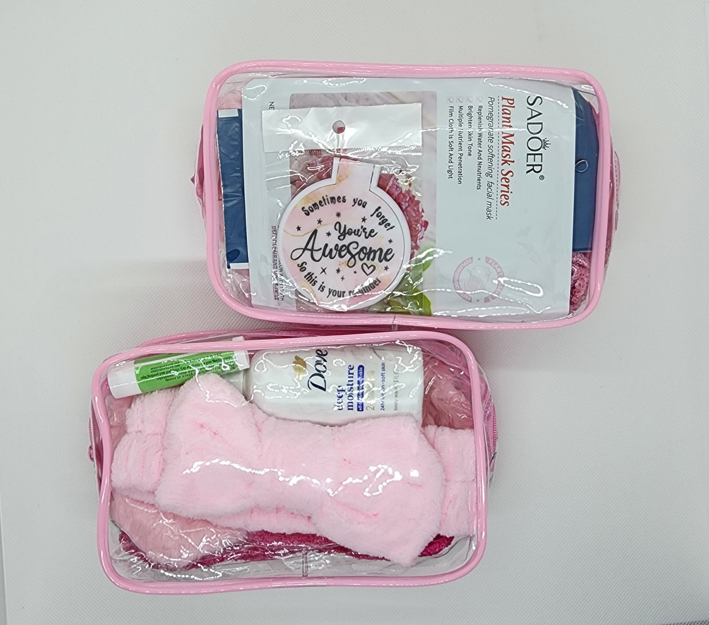 Deluxe self-care essentials- pink