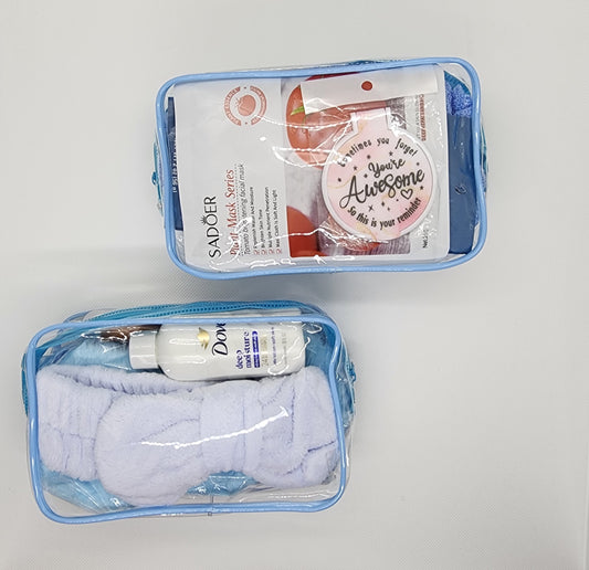 Deluxe self-care essentials- blue