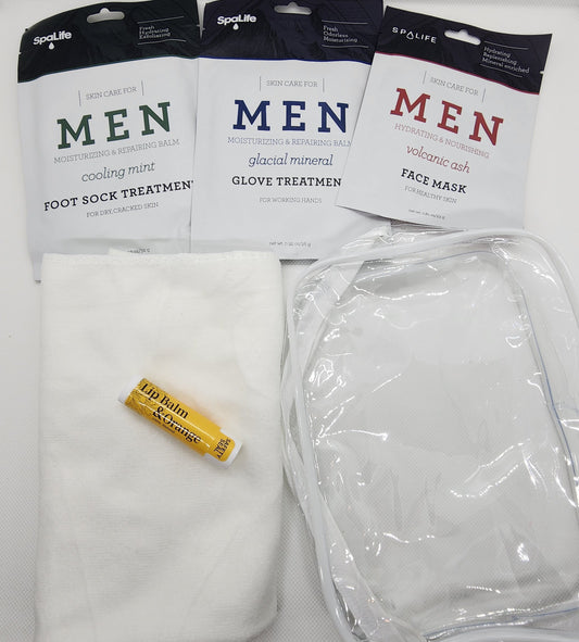 6 pc men spa set